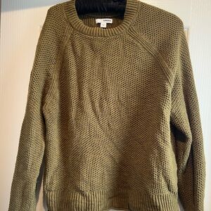 Olive Knit Sweater